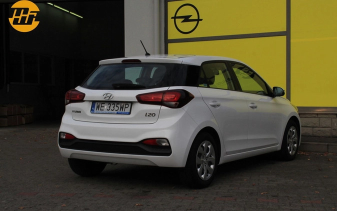 Hyundai i20 cena 45900 przebieg: 94427, rok produkcji 2019 z Bytów małe 172